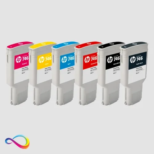 campus pro school poster maker full set of 6 ink cartridges