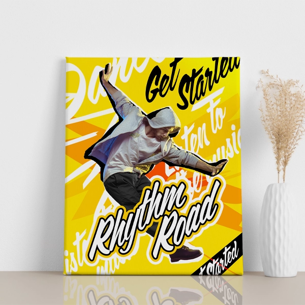 Poster printed on Roland VersaSTUDIO BN2 Series Desktop Printer/Cutter (4 color)