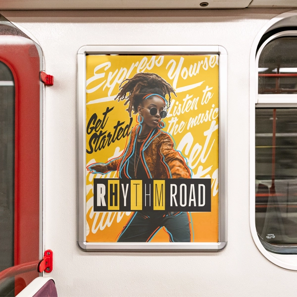 Sign printed on Roland VersaSTUDIO BN2 Series Desktop Printer/Cutter (4 color)