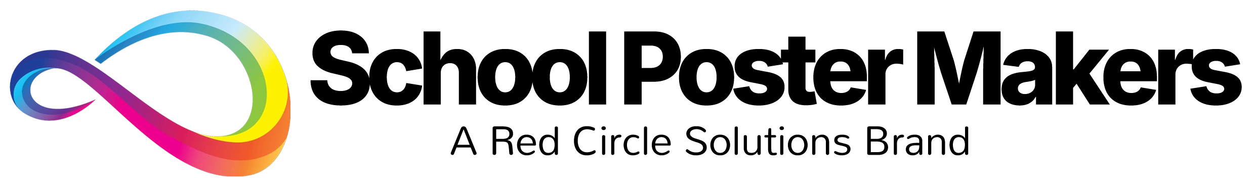 school poster makers full logo with black text