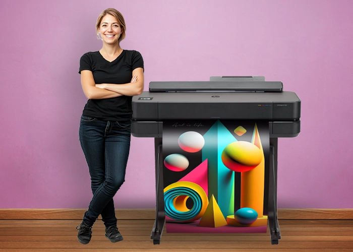 The Campus Pro School Poster maker is a turn key poster making solution for schools looking to create indoor visuals and water resistant prints for outdoor use!