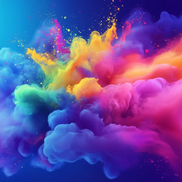 School Poster Makers Colorful Ink Powder