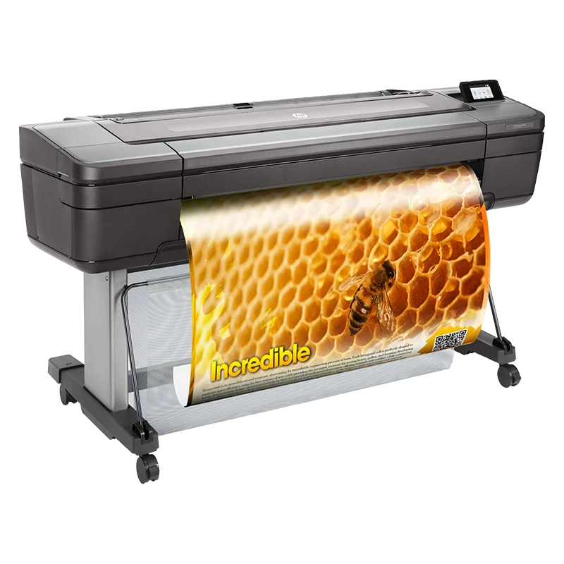 School Poster Makers - Campus Pro 44 School Poster Printer With Incredible Honeybees Poster Being Printed