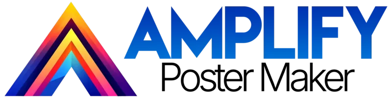 The Amplify School Poster Maker Logo
