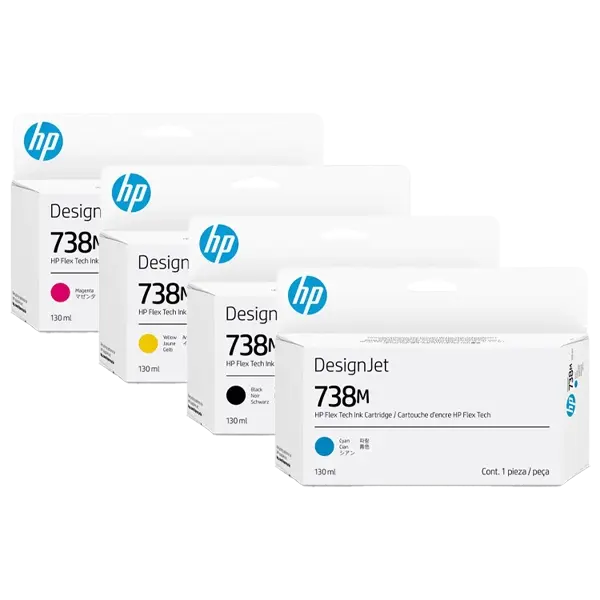 HP 738m Full Set Ink Cartridge